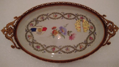 Piatto porcellana limoges - limoges, con