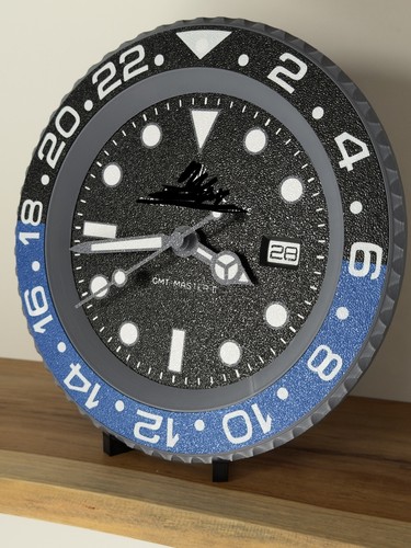 Orologio parete design - parete, 3d