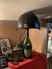 Elmetto Mod 33 Italiano Lampada Da Tavolo 