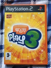 EyeToy: Play 3 (Sony PlayStation 2, 2005) solo gioco, senza fotocamera
