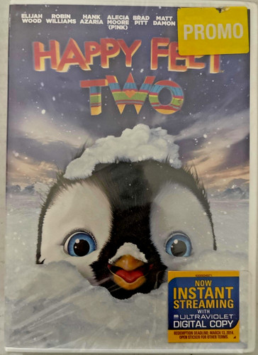Happy feet two dvd 2011 - two, sealed