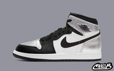 Jordan 1 Retro High Silver Toe