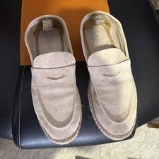 Mocassini uomo estivi LAGOA casual vera pelle scamosciati marroni sfoderati