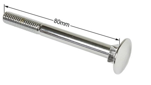 Bullone acciaio cromato