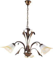 - Lampadario 3 Luci in Metallo