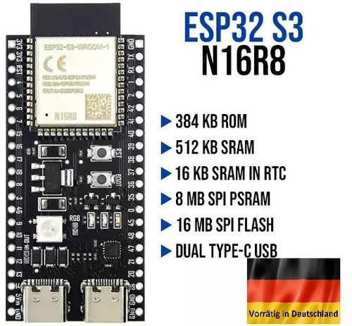 Esp32 n16r8 16mb - n16r8,