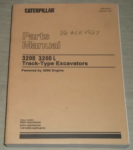 Manuale parti escavatore - manuale,