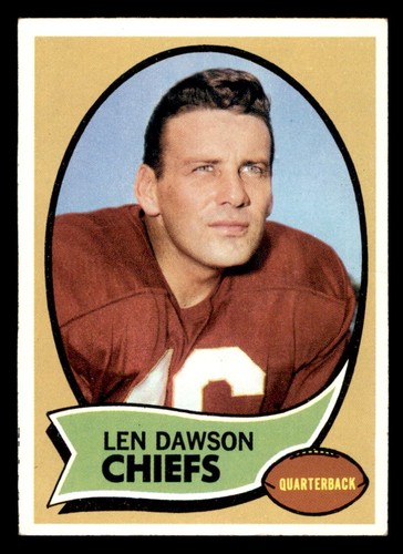 1970 topps football len - 1970, #1