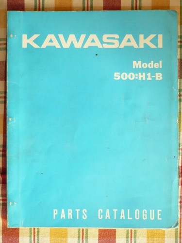 Kawasaki 500 parts list - kawasaki, h1-b