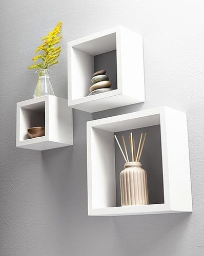 Set mensole cubo da parete - a,
