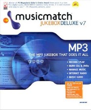 MusicMatch Jukebox 7 Deluxe PC CD ordina i tag di modifica ascolta i file di dati musicali mp3!