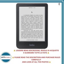 Kobo Clara BW eReader 6" HD E-Ink Carta | Waterproof | Audiobooks | Nero