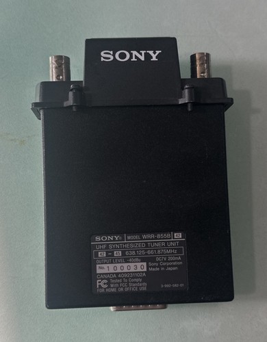 Sony wrr 855b unità - sony,