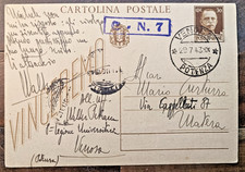 Venosa 1943 Cartolina Postale