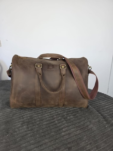 Borsone vera pelle cerata - cerata, |