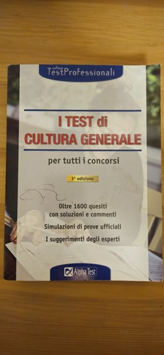 Test cultura generale per - i,