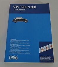 Catalogo Immagini VW