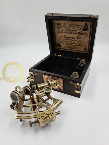 Antico sestante ottone - antico,