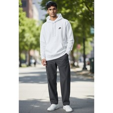 Felpa Nike uomo grande bianca