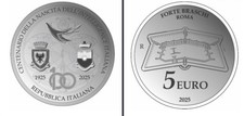PREVENDITA - 5 euro argento Centenario della nascita dell'Intelligence italiana