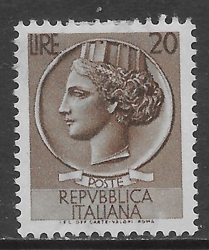 Italia italy 1953 turrita - italy,