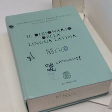 (Conte Pianezzola Ranucci) il dizionario della lingua latina 2000 Le Monnier