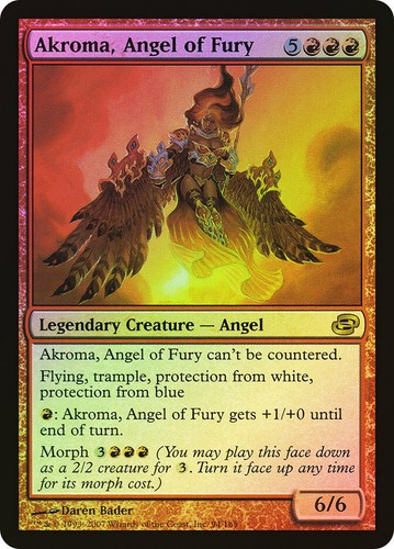 Mtg foil akroma angelo - akroma,, della