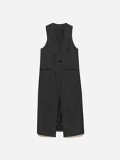 Sisley gilet lungo smanicato