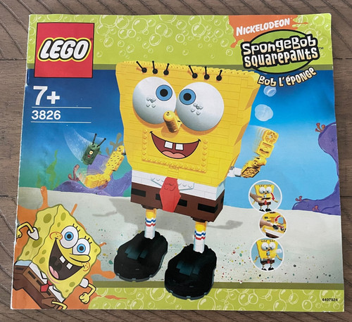Lego 3826 build bob - lego,