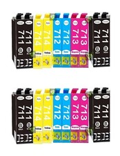 KIT 20 CARTUCCE PER EPSON STYLUS SX100 SX105 SX110 SX115 SX200 SX205 SX210 SX215