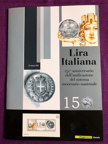 Folder 2012 150 della lira - 150°,