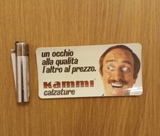 ADESIVO STICKER AUTOCOLLANT AUFKLEBER VINTAGE ORIGINAL KAMMI CALZATURE