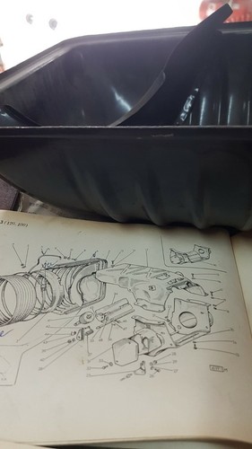 Carter convogliatore motore - convogliatore,