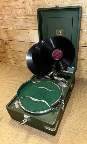 Vintage green hmv - vintage, 102