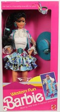 Western fun barbie nia bambola - western,