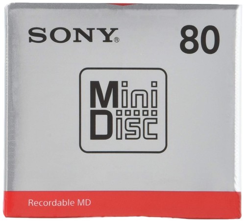 Sony md80 minidisc minuto - sony, 80