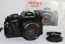 Pentax Super A fotocamera reflex pellicola 35 mm e obiettivo 50 mm. Testato. Garanzia gratuita