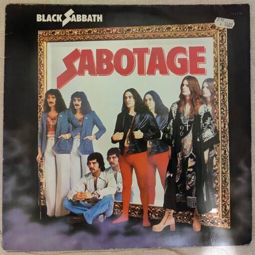 Black sabbath sabotage - black,