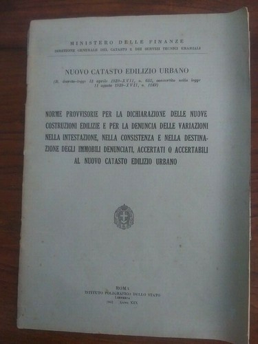 Norme provvisorie per - provvisorie,