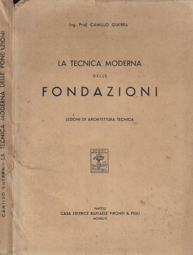 Tecnica moderna delle - la,