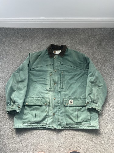 Giacca lavoro vintage verde - giacca,