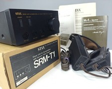 STAX SRM-T1 STAX SR-LAMBDA SIGNATURE cuffie e amplificatore LEGEND funziona LOTTO
