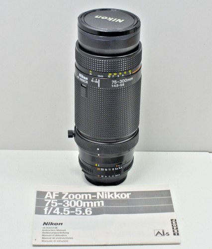 Nikon nikkor 75 300mm - nikon,