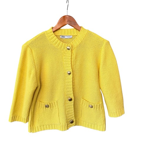 Zara smooth knit yellow - zara,