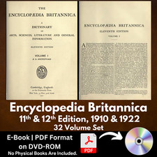 Encyclopedia britannica 11th - encyclopedia, &
