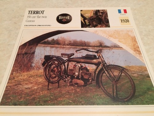 Moto terrot 350 cm3 flat - terrot,