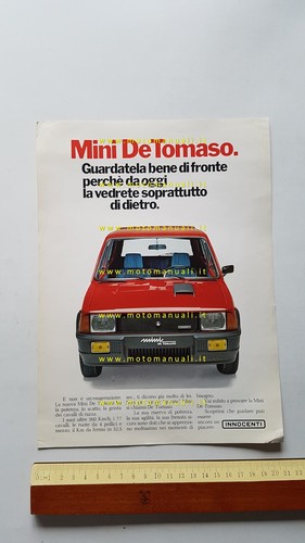 Innocenti mini tomaso 1976 - mini,