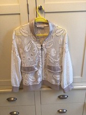 Bomber Made In Italy panna con
