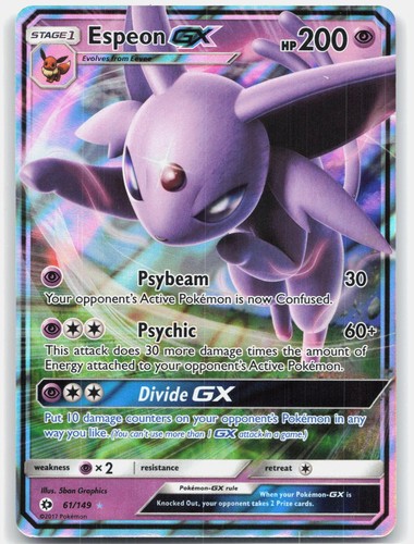 Pokemon espeon 149 - pokemon, holo