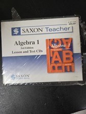 saxon teacher Algebra 1 (3rd